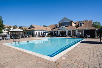 Resort-style salt-water swimming pool